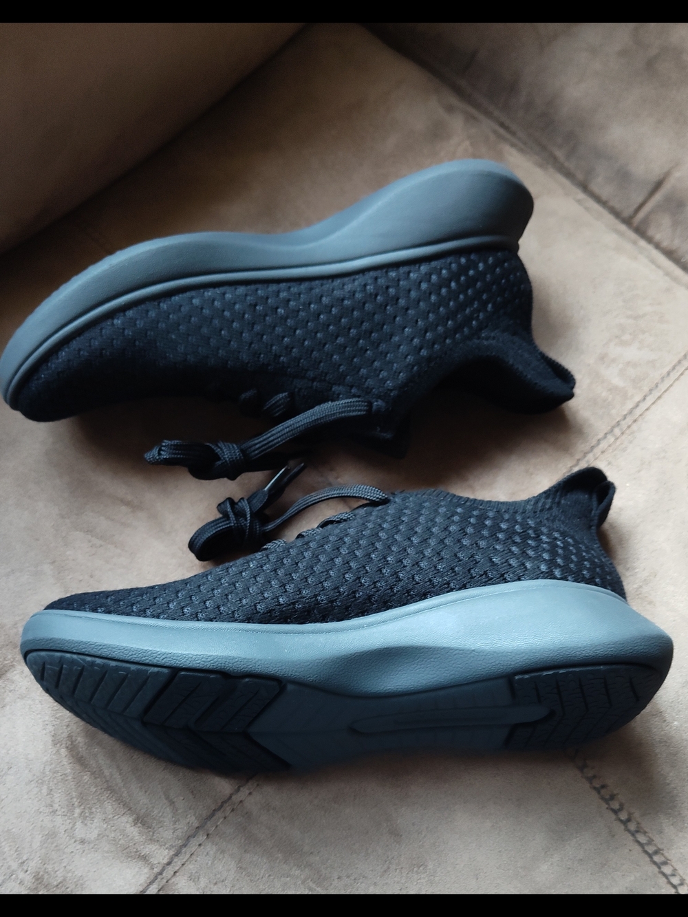 Women's Urban Wool Sneakers Box - Black/Grey US Size:5